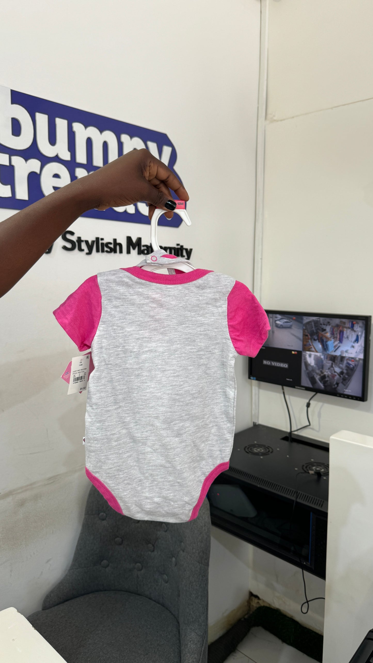 Supergirl 2 piece Bodysuit and Bib Set