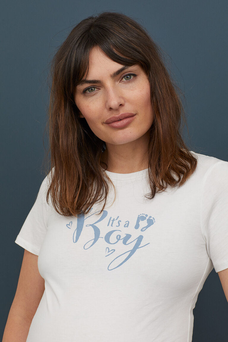 “It’s A Boy’ Maternity T-Shirt