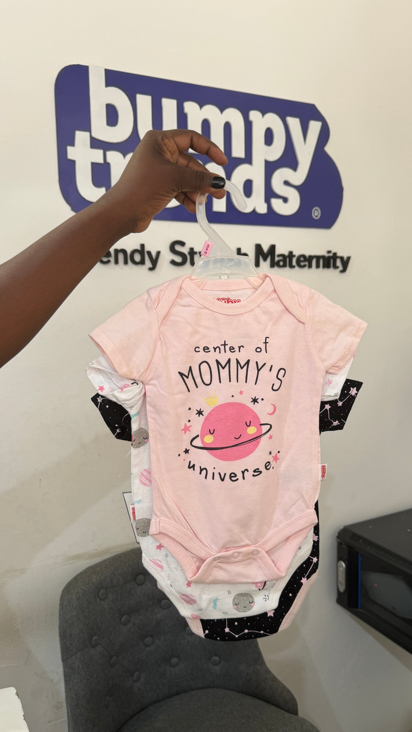 Nuby 3 pack Bodysuit Set