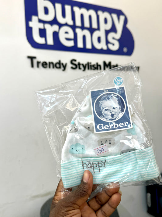 Gerber 2 Pack Baby Boy Cap