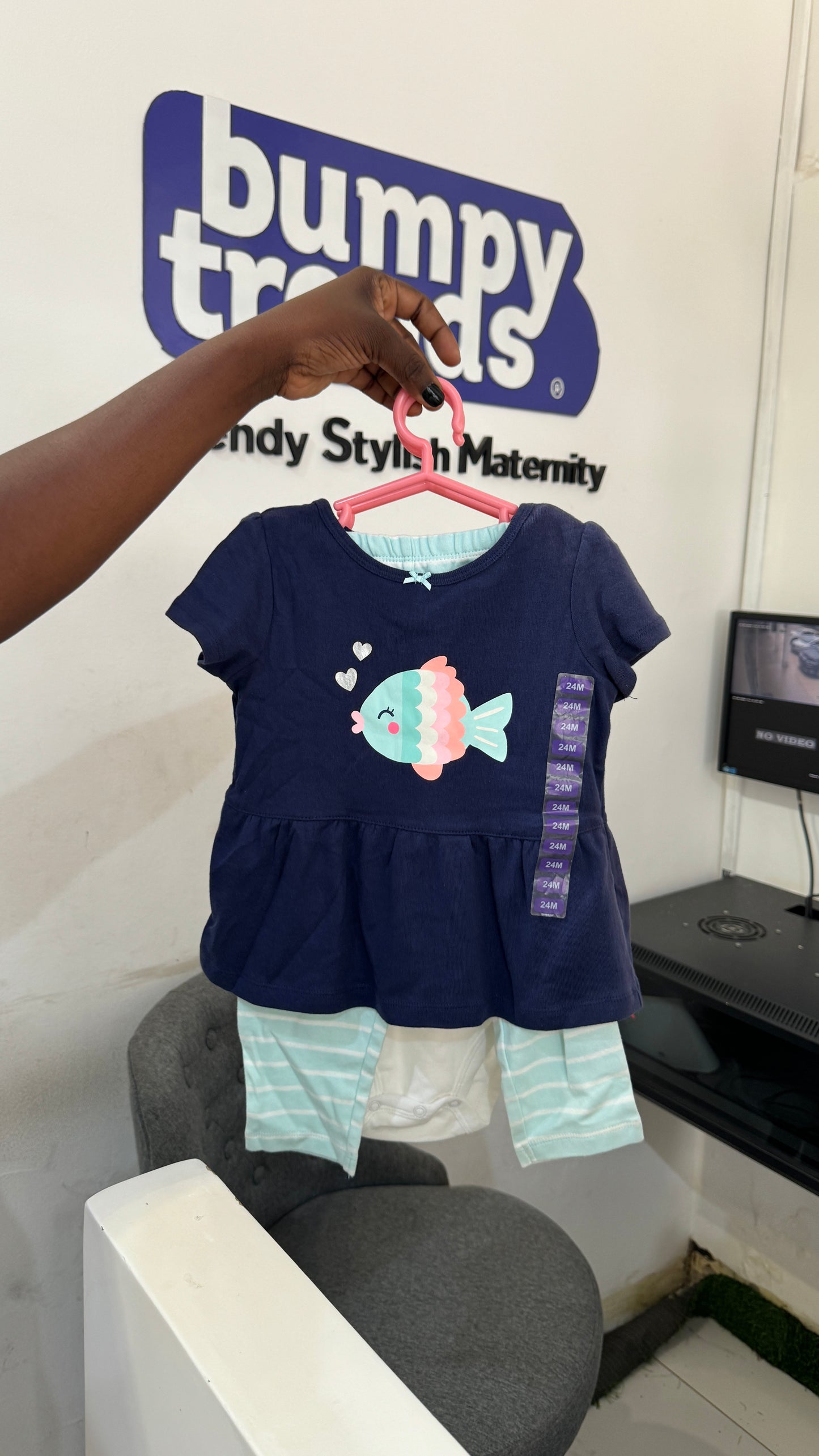 Carters 3-in-1 Bodysuit & Leggings Set