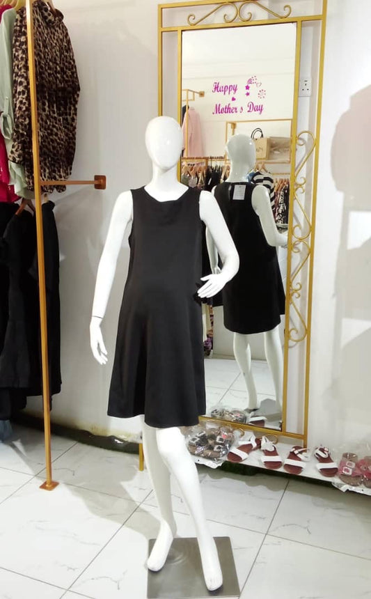 Sleeveless Maternity Shift Dress