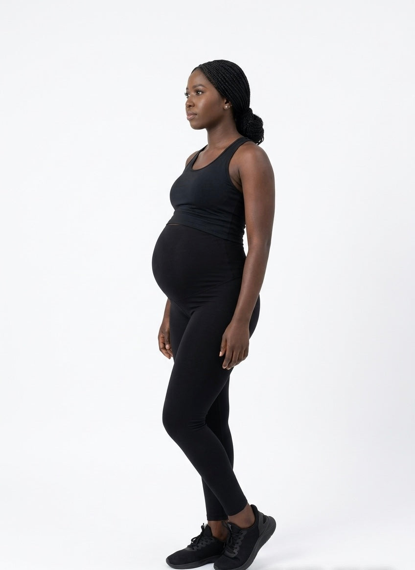 Maternity Over Bump Leggings for Pregnant Women