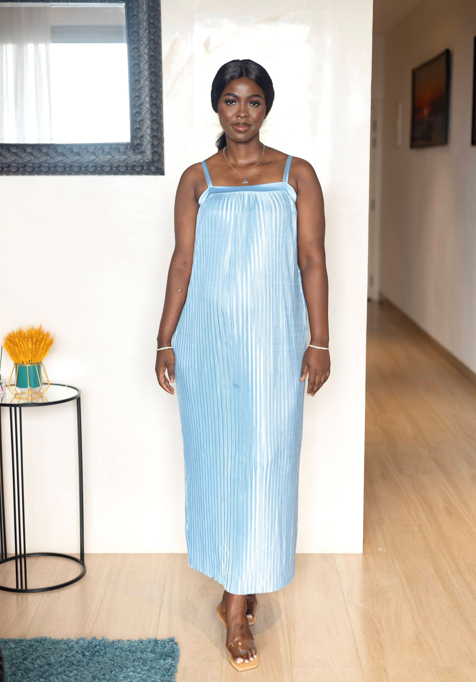 Ice Blue Pleated Maternity Maxi Dress Bumpy Trends Maternity Ice Blue Pleated Maternity Maxi Dress Bumpy Trends Maternity