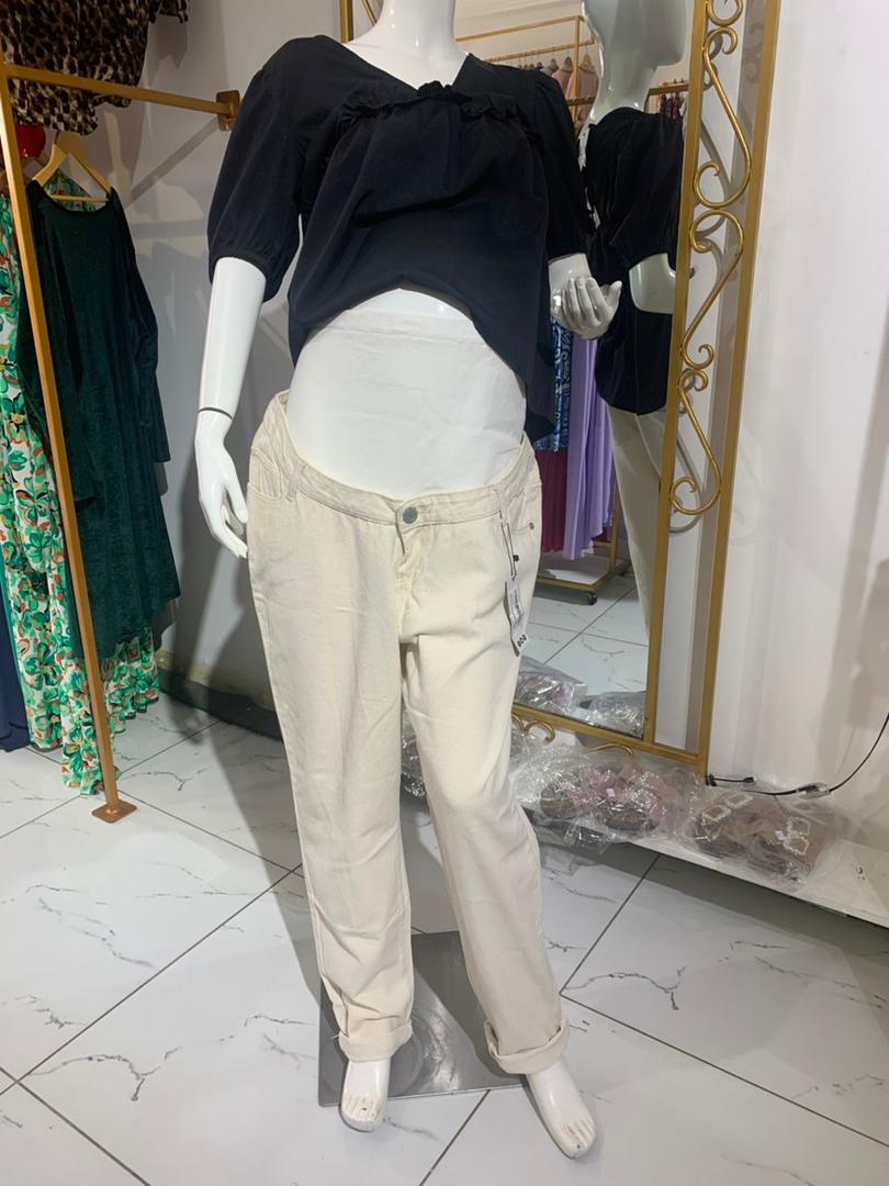 Maternity Overbump Mom Corduroy Jeans