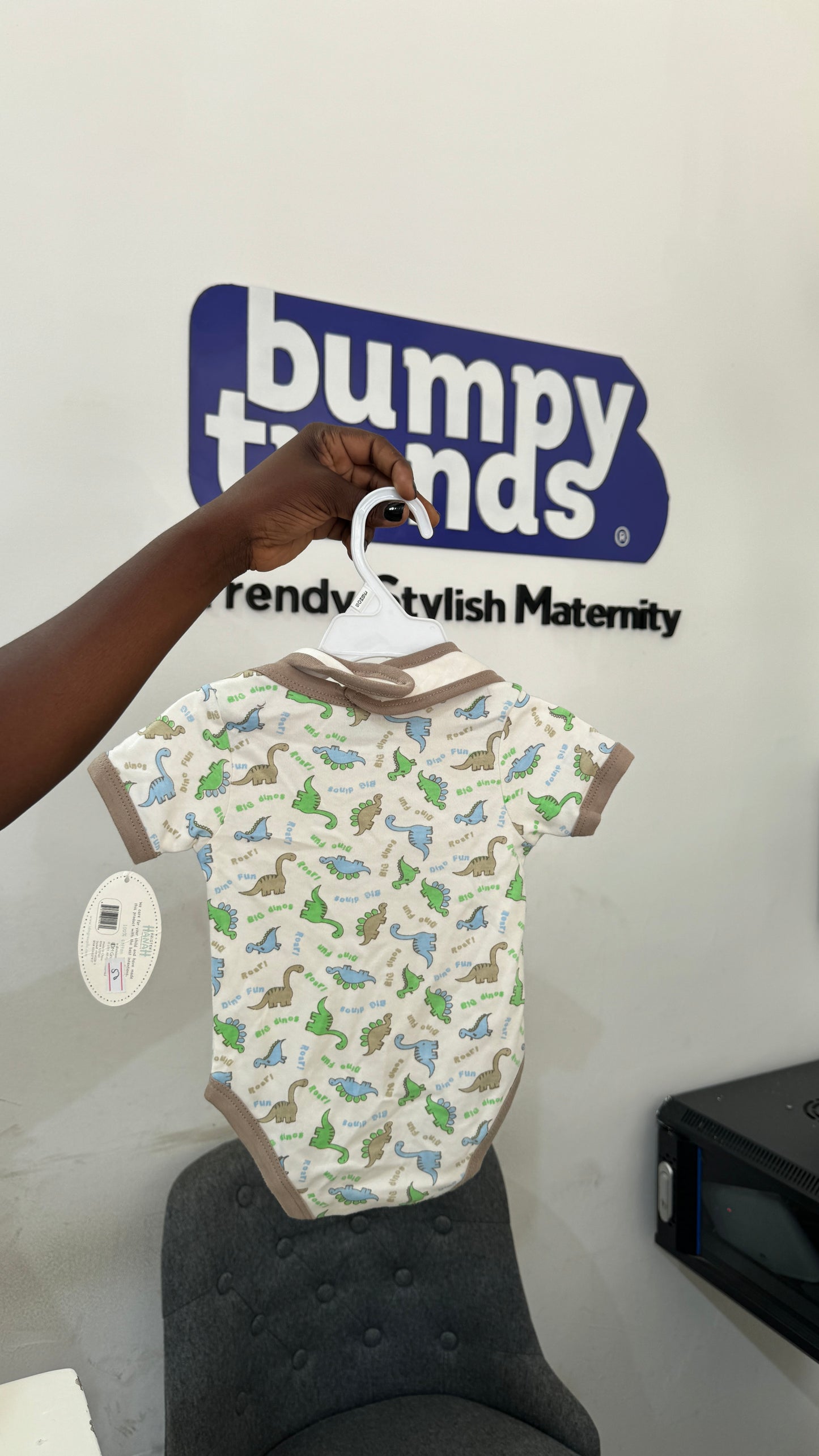 Kristen Hannah 2 pc Bodysuit & Bib Set