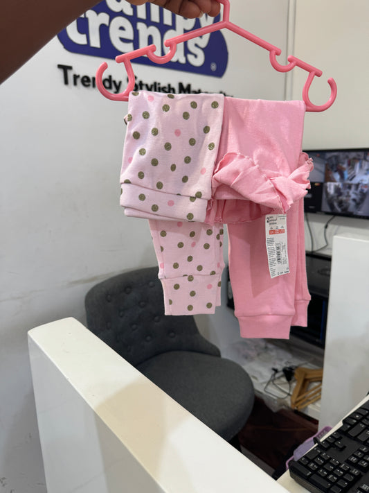 2 Pack Girls Leggings