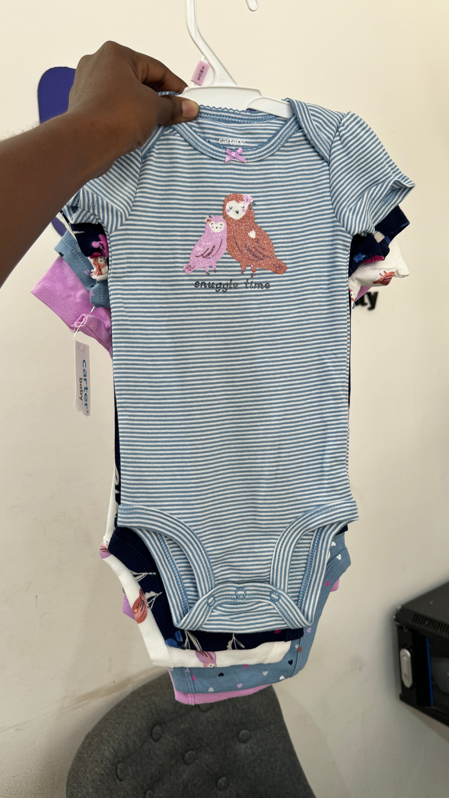 Carters 5 pack Bodysuit Set
