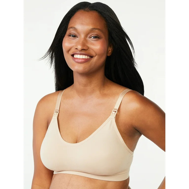 Maternity/Nursing Seamless Beige Bra