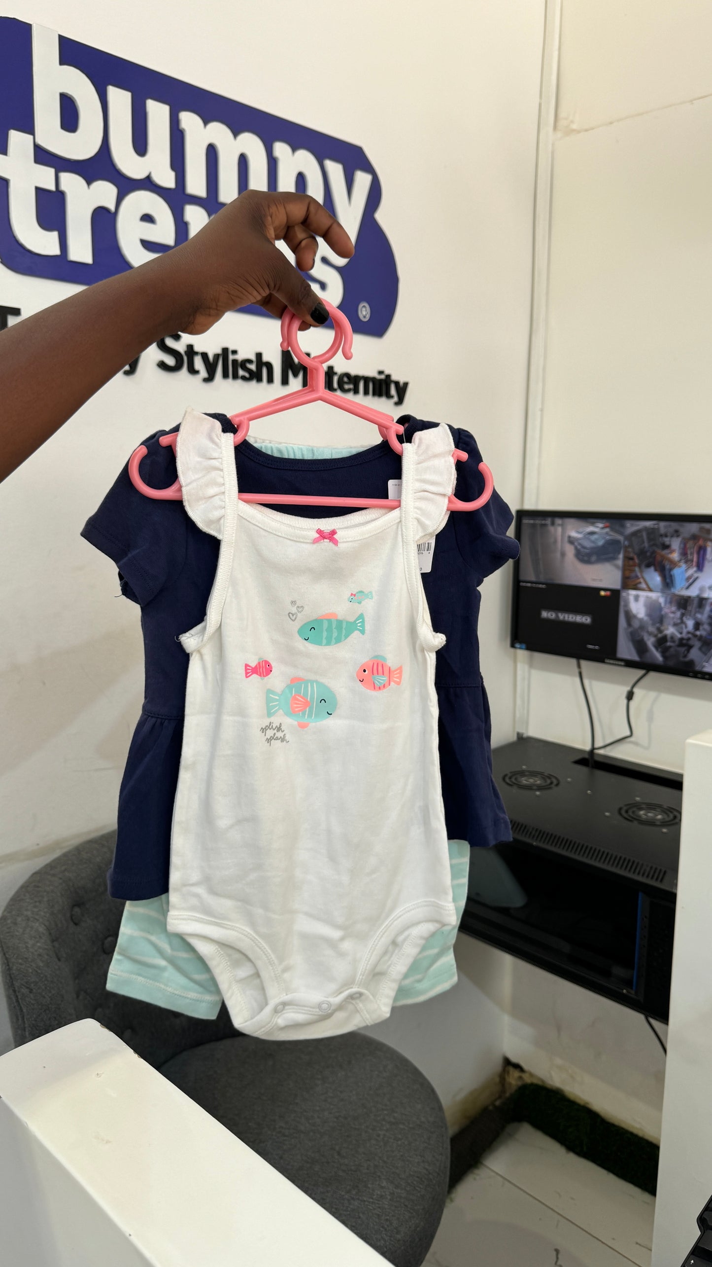 Carters 3-in-1 Bodysuit & Leggings Set